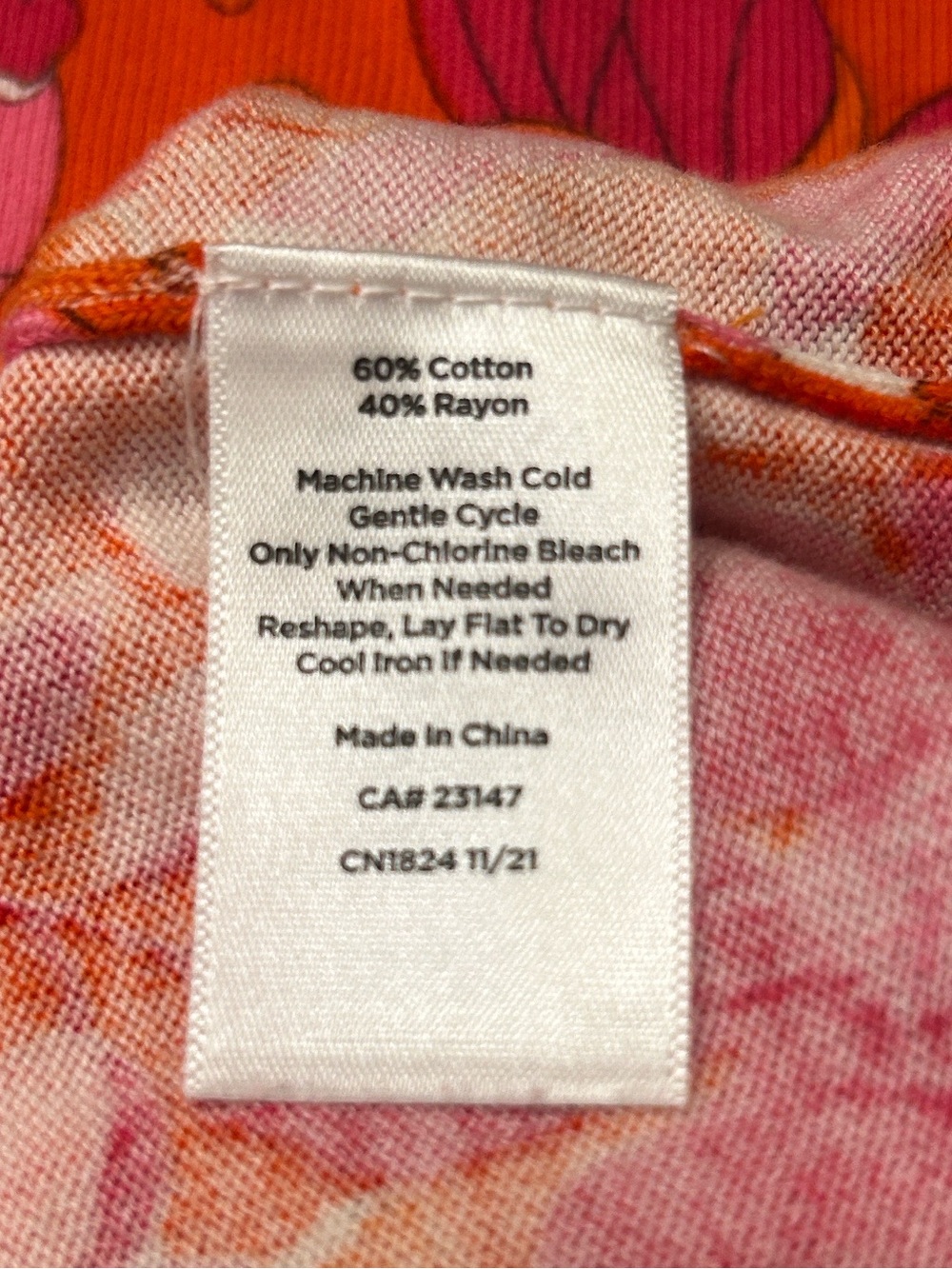 Talbots Tossed Flowers Crewneck Lightweight Pullover Sweater Size Small Petite - Picture 8 of 10